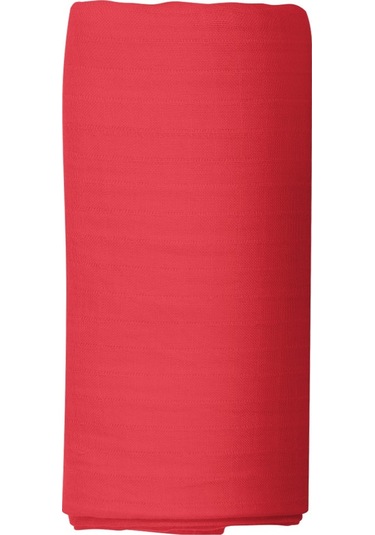 Maki Pamuklu Kırmızı Yastık Kılıfsız 160x200 Çift Kişilik Çarşaf Kırmızı