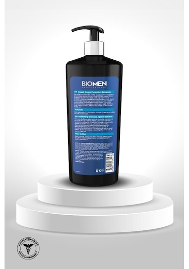 Biomen Mentol&Çinko Kepek Karşıtı Ferahlatıcı Şampuan 1 L
