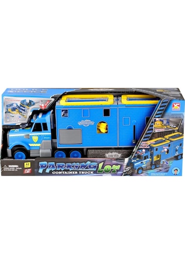 4345 Sesli Işıklı Transporter Garaj Seti