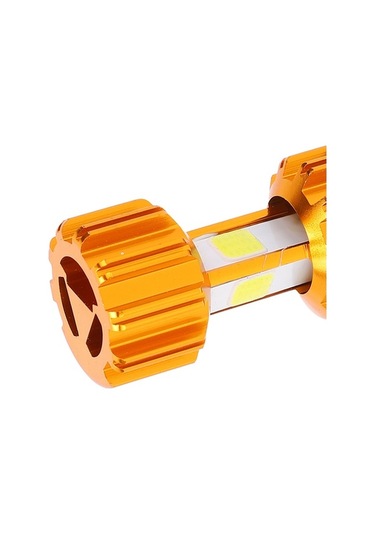 Besthome1 18w 6500k Cob Led Araç Motosiklet Farı Ampülü 1300lm Hızlı Kurulum Dayanıklı Beyaz Işık
