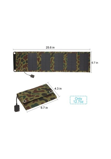 Besthome1 Siyah Çevre Dost 10w Güneş Paneli Şarj Cihazı - Taşınabilir Telefon Powerbank, Dışarıda Hızlı Şarj