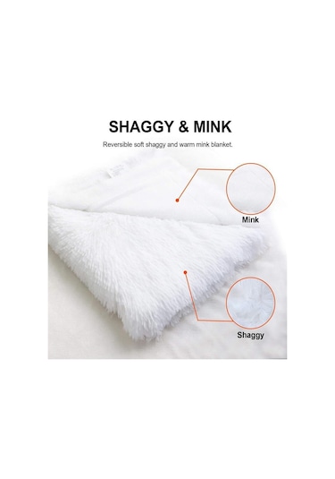 Yumuşak Taklit Kürk Mercan Polar Battaniye Kış Sıcak Bulanık Tüylü Kabarık Battaniye Kapak Lüks Peluş Bulanık Yatak Örtüsü Battaniye Yatak Bej