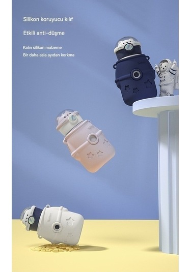 Didadodo Mavi Termos Sporcu Paslanmazçelik Bardak Bj Mavi, Büyük Ev Bardağı Mavi