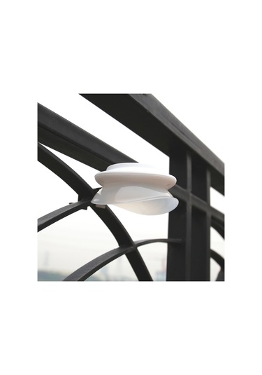 Geeroyoo "güneş Enerjili Bahçe Aydınlatma Lambası - 9 Led'li Su Geçirmez Çit Ve Duvar Aydınlatması" Siyah