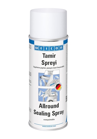 Weicon Üstü Boyanabilir Tamir Spreyi 400 Ml Beyaz