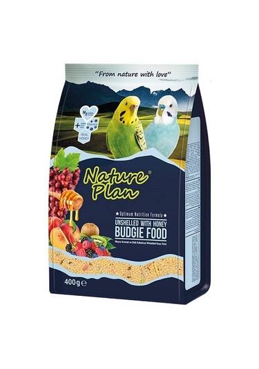 Nature Plan Kabuksuz Muhabbet Kuşu Yemi 400 G