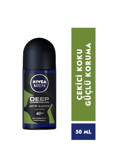 Nivea Men Deep Dimension Amazonia Roll-On Deodorant 50 ML
