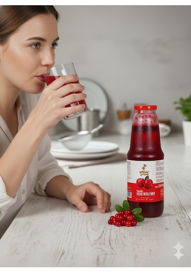 Leblebi Çarşısı Taneli Kızılcık Şurubu 1350 G
