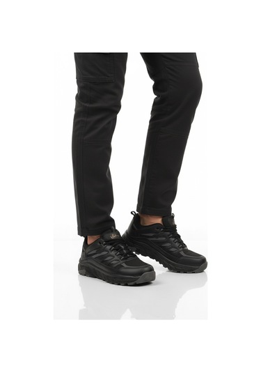 Siyah Bağcıklı Kaymaz Erkek Outdoor Ayakkabı Sedona M Siyah-siyah