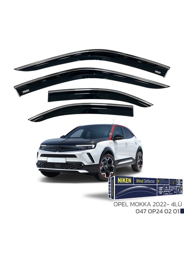 Opel Mokka Kromlu Cam Rüzgarlığı Niken 2022 Sonrası