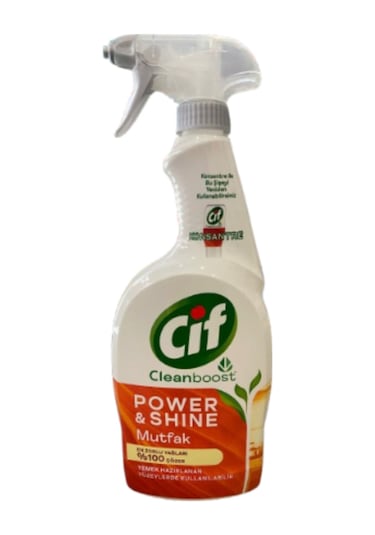Power & Shine Sprey Temizleyici Mutfak Yağ Çözücü 750 Ml