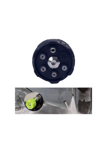 Suntek Yüksek Basınçlı Yıkayıcı Nozul 3600psı Siyah