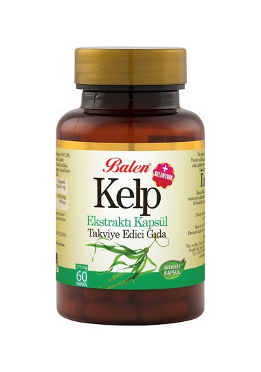 Balen Kelp Ekstraktı + Selenyum 375 Mg 60 Kapsül