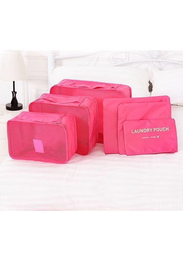 Moveevo Seyahat Çantası İçin 6'lı Büyük Boy Oxford Kumaş Giyim Organizer Seti - Parlak Mavi, Ev Ve Seyahat Kullanıma Uygun, Kolay Kullanım, Dayanıklı Malzeme Çok Renkli Moveevo Seyahat Çantası İçin 6'lı Büyük Boy Oxford Kumaş Giyim Organizer Seti - Parlak Mavi, Ev Ve Seyahat Kullanıma Uygun, Kolay Kullanım, Dayanıklı Malzeme Çok Renkli