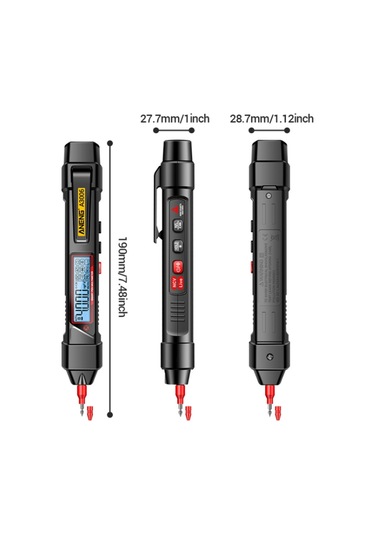 Maiyame Aneng Dijital Kaliteli Elektrikçi Test Kalemi: Voltaj Ölçümü, Kesik Teli Tespiti Ve Çok Fonksiyonlu Enstrüman