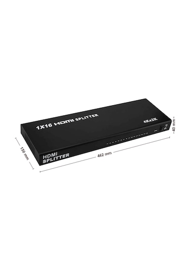 Gplus 4K116 16 Port 4K Ultra HD 2160P 3D HDMI Splitter HDCP 1.4 Görüntü Çoklayıcı