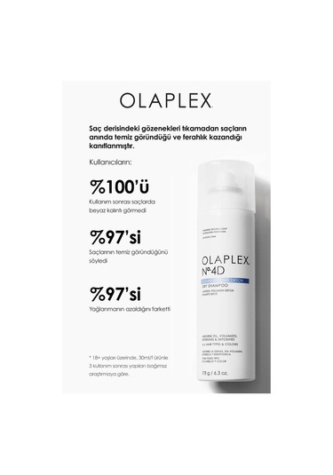 Olaplex N .4d Clean Volume Detox Dry Shampoo 178 Gr Kuru Şampuan
