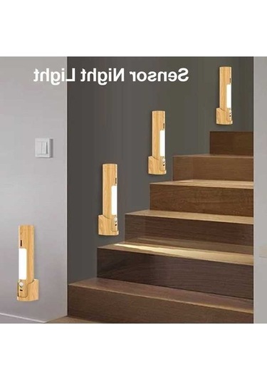 Ulzyvf Createtech Zemin Sensör Sensör Şarj Led Fener Ev Duvar Çok Beyaz Aplik Akıllı Kq Beyaz Beyaz