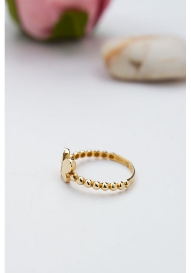 14 Ayar Altın Eklem Yüzük Kadın Yüzük Lkyzk1536