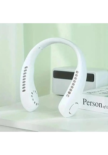 Yingfu Taşınabilir Boyun Fanı - Mini Sessiz Elektrikli L21 Yeşil Fan