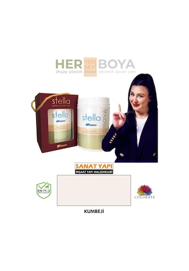 Stella Su Bazlı Akrilik Boya Kumbeji Diğer