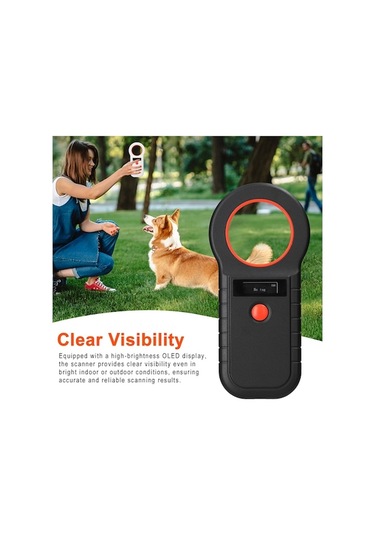 Ebitda Bt Bağlantılı Oled Ekranlı Mikroçip Okuyucu - Hızlı Tarama, Uzun Pil, Kullanıcı Dostu Tasarım