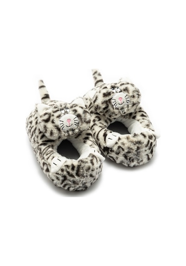 Twigy Gatto Kadın Hayvanlı Panduf Gri 36/41 CC0586 Gri