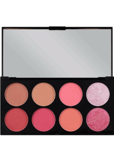 Revolution Ultra Sugar and Spice 8'li Mat Ve Işıltılı Allık Palet