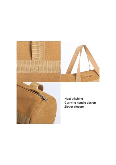 Sones Hıke Mount Açık Kamp Alet Çantası Silindir Taşınabilir Düzenleme Çantası Haki