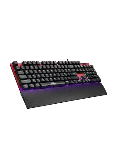 Everest KB-MK7 Kırmızı Switch USB Bilek Destekli Mekanik Q Oyuncu Klavye