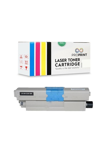 Proprint Oki C301 Uyumlu Toner Seti 4 Renk CMYK MC342Dnw