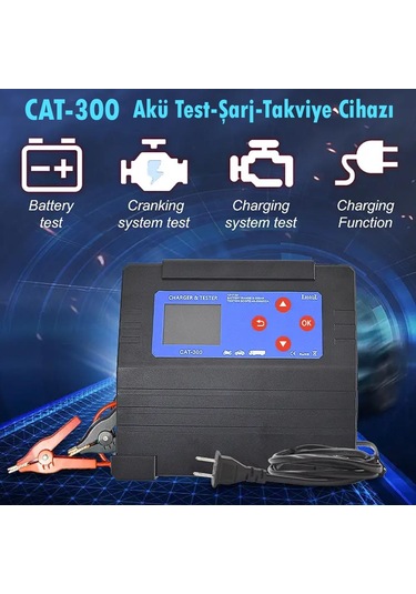 Lancol Akü Test Ve Sarj Cihazi 12v/15a Cat-300