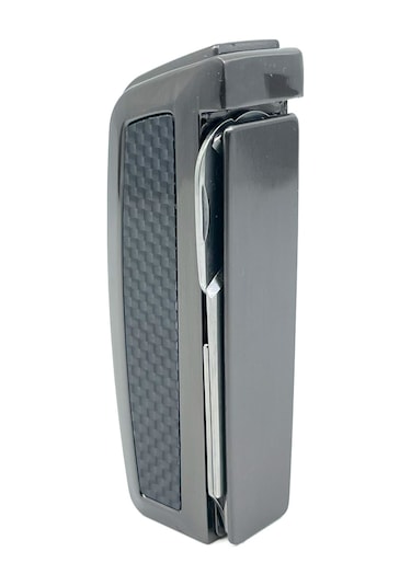 Parmida Puro Makaslı Jet Alev Puro Çakmağı - Gri