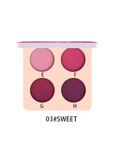 Mod Göz Farı Paleti 9'lu Mat Göz Farı Paleti Parıltılı Göz Farı Makyaj Nude 03 C01