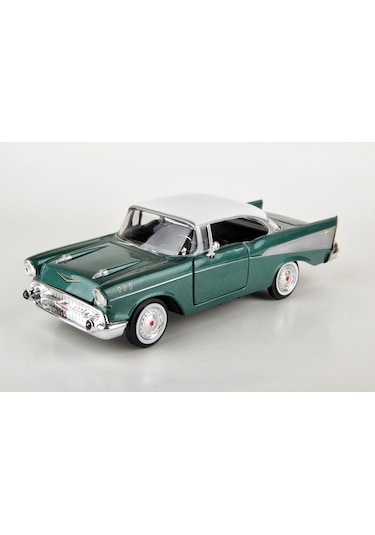 Motormax 1957 Chevrolet Belair 1 24 Ölçek Diecast Model Araba