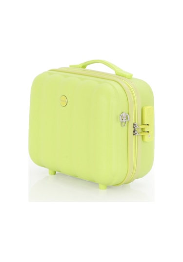 Mçs Polipropilen 2li Valiz Seti Kabin & Makyaj V305 S21yy1000073-set 00194 Açık Sarı