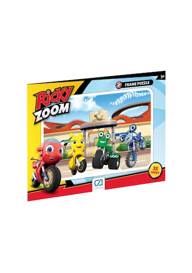 Babystore Ricky Zoom Frame Puzzle 35 Parça 2'Li Puzzle Seti