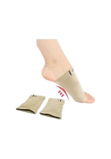 Silikon Jel Ortopedik Ark Destek Çorap Pedleri Plantar Fasiit Ayak Yastık Ayak Bakımı