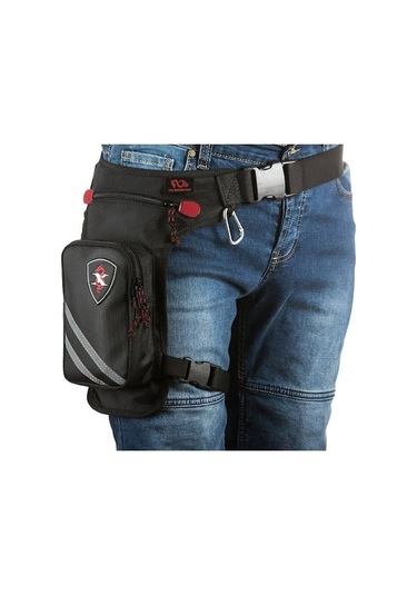 Tex 43 Mini Motosiklet Bacak Çantası Bel Çantası