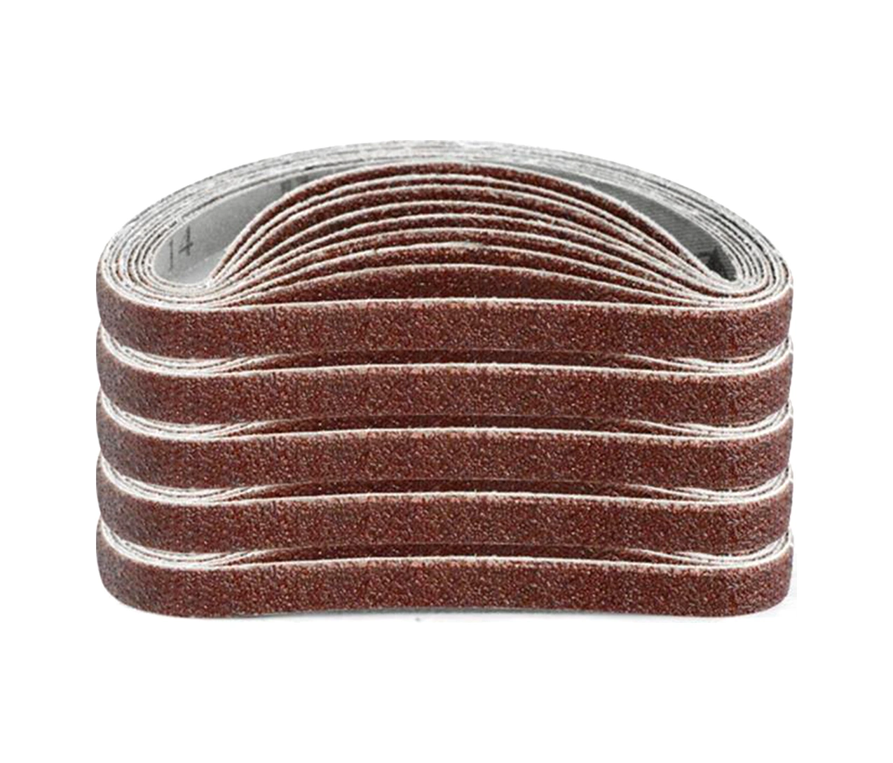 Skycity 10 Adet 10x330mm Alüminyum Oksit Zımpara Kayışı - Fırçasız/elektrikli Aletler İçin, 120 -1000 Zımparalama Tabanı