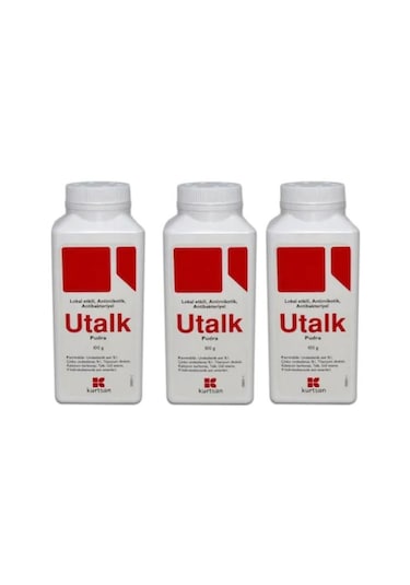 Utalk Antibakteriyel Pudra 3 x 100 G