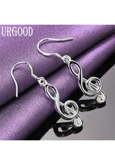 925 Ayar Gümüş Tonlu Kolye Küpe Moda Takı