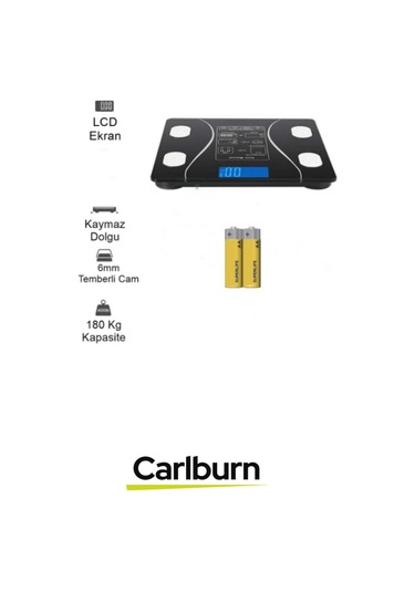 Lcd Ekran Kas Kütle Vücut Yağı Kemik Kütle Protein Oranı Ölçer Bluetooth Özellikli Akıllı Tartı Çok Renkli