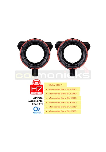 Mercedes Benz Slk H7 Led Xenon Ampul Sabitleyici Aparat
