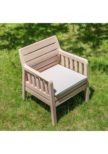 Lara 3+1+1 S Bahçe Balkon Takımı - Cappucino Kahverengi