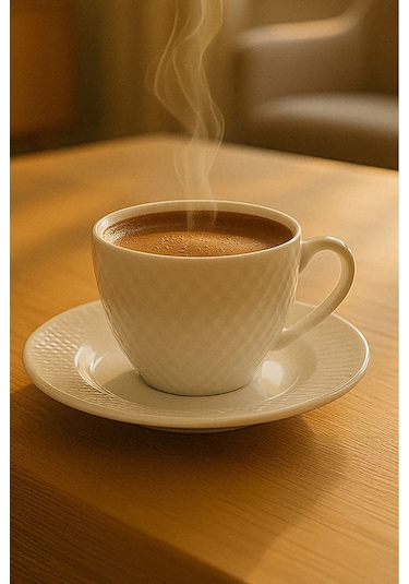 Karaca  Lisa 6 Kişilik Kahve Fincanı 90 Ml
