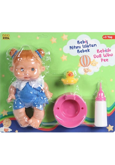 Kartela Altını Islatan Bebiş Bebek