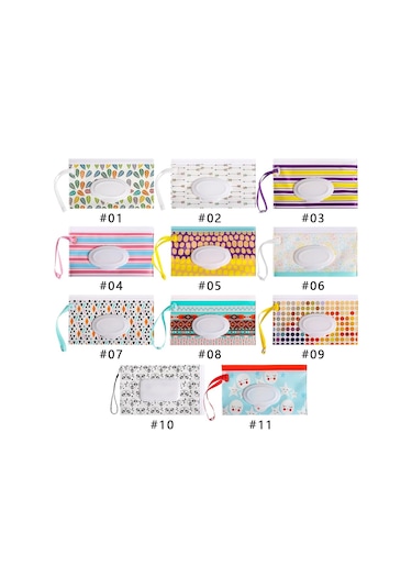 Stil 2-3-karikatür Eva Yeniden Kullanılabilir Islak Mendil Çantası Çıtçıtlı Askı Bebe Mendil Kutusu Çevre Dostu Peçetelik 46919064