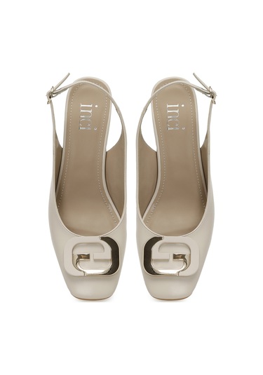 İnci Incı Lız 5fx Krem Kadın Topuklu Ayakkabı 000000000101973531 Bej