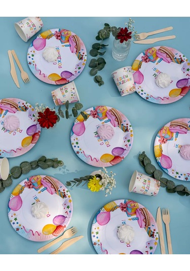 Albeta Tek Kullanımlık Kağıt Bardaklar 250 Ml 50'li Set 224385899 Beyaz